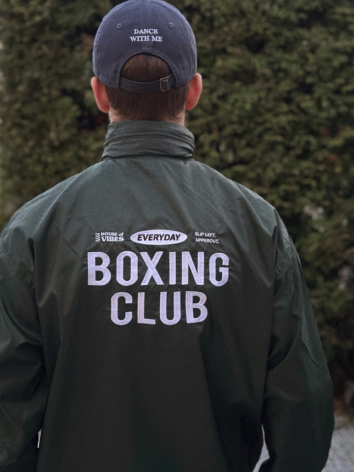 Everyday Boxing Club Green Outdoor Jacket - House of Vibes