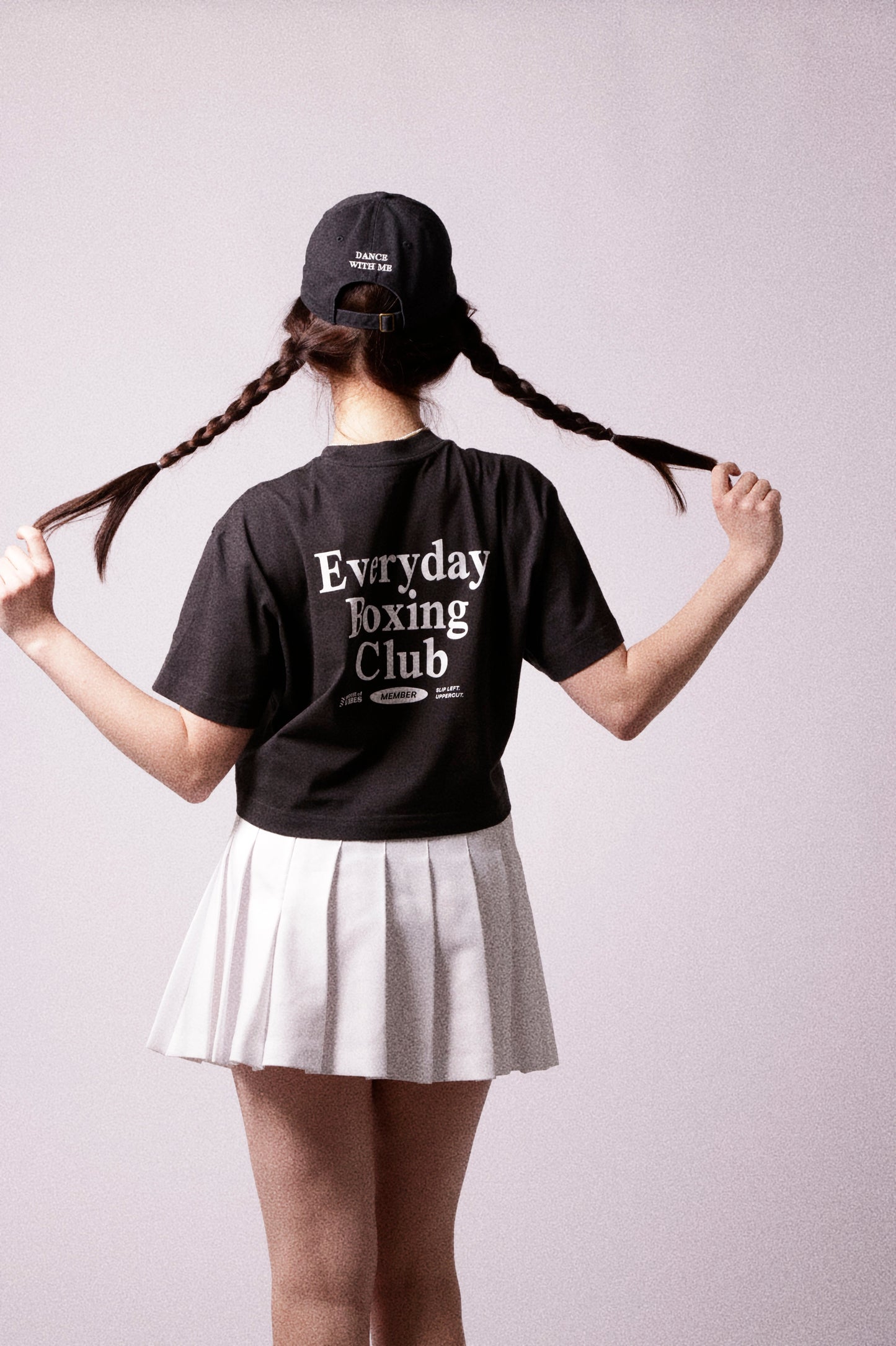 Everyday Boxing Club Cap "Dance with me" Organic Black Dad Hat - House of Vibes
