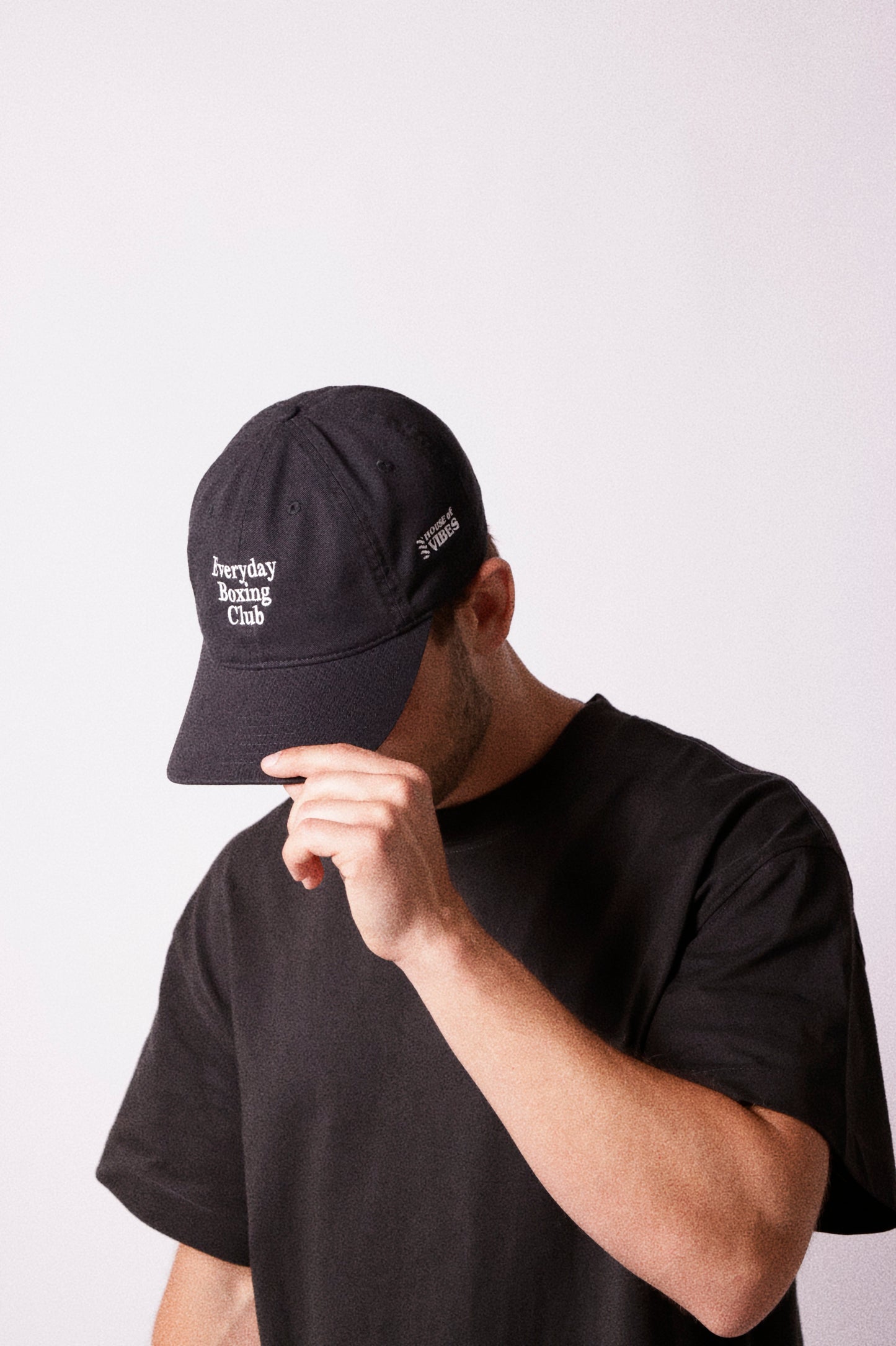 Everyday Boxing Club Cap "Dance with me" Organic Black Dad Hat - House of Vibes