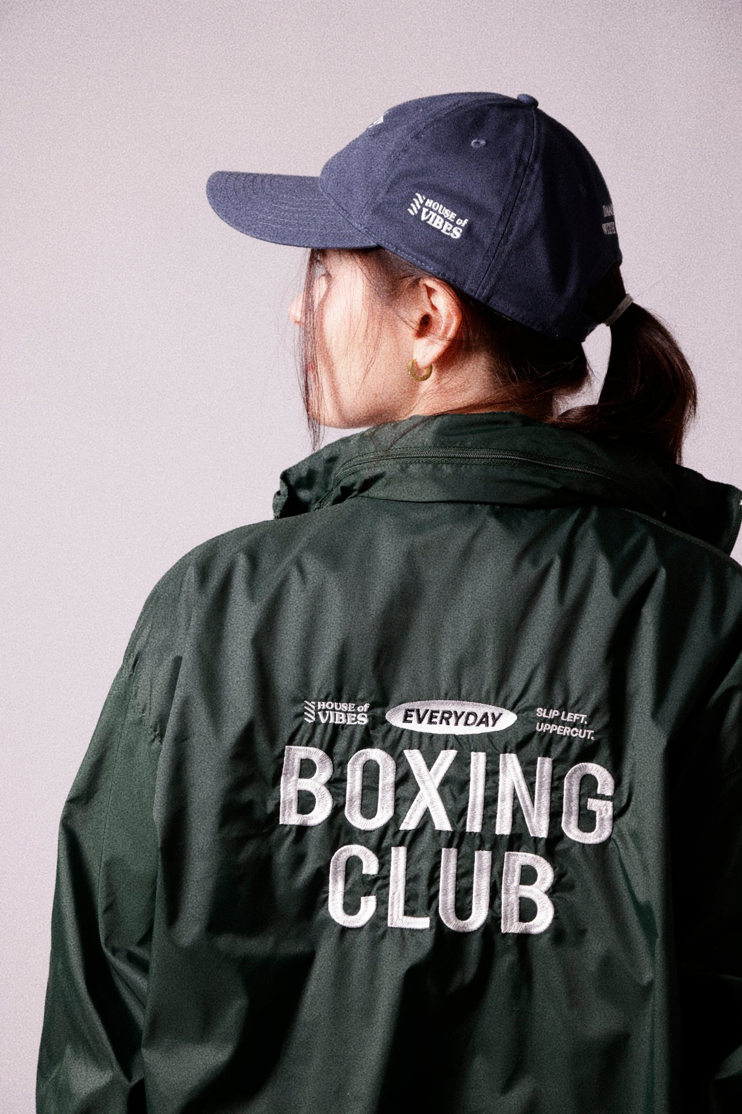 Everyday Boxing Club Green Outdoor Jacket - House of Vibes