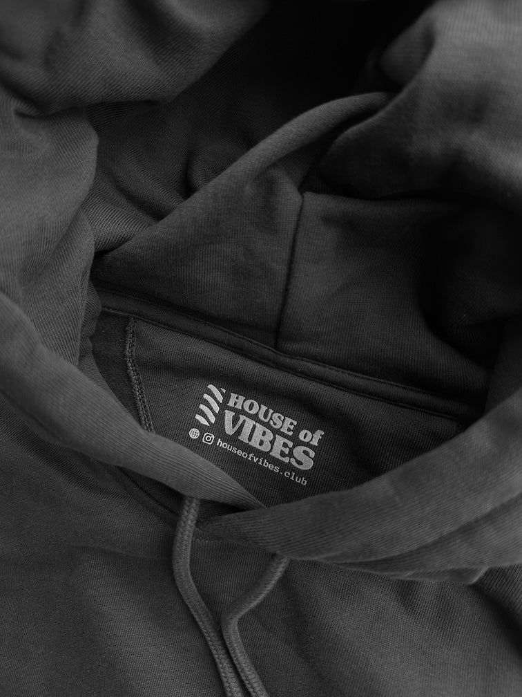 Everyday Boxing Club Black Boxy Oversized Organic Hoodie - House of Vibes