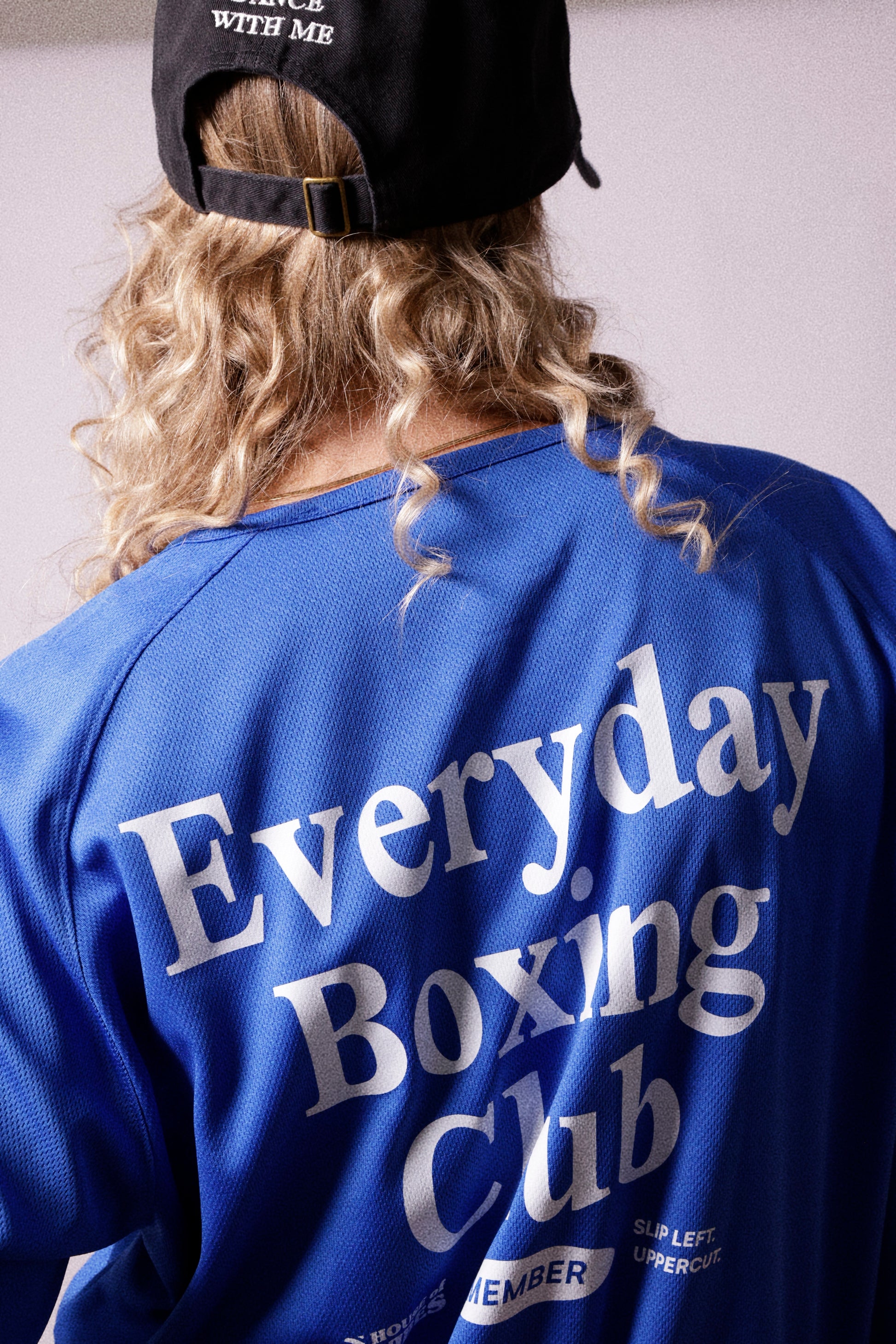 Everyday Boxing Club Ring-Blue Workout Shirt - House of Vibes