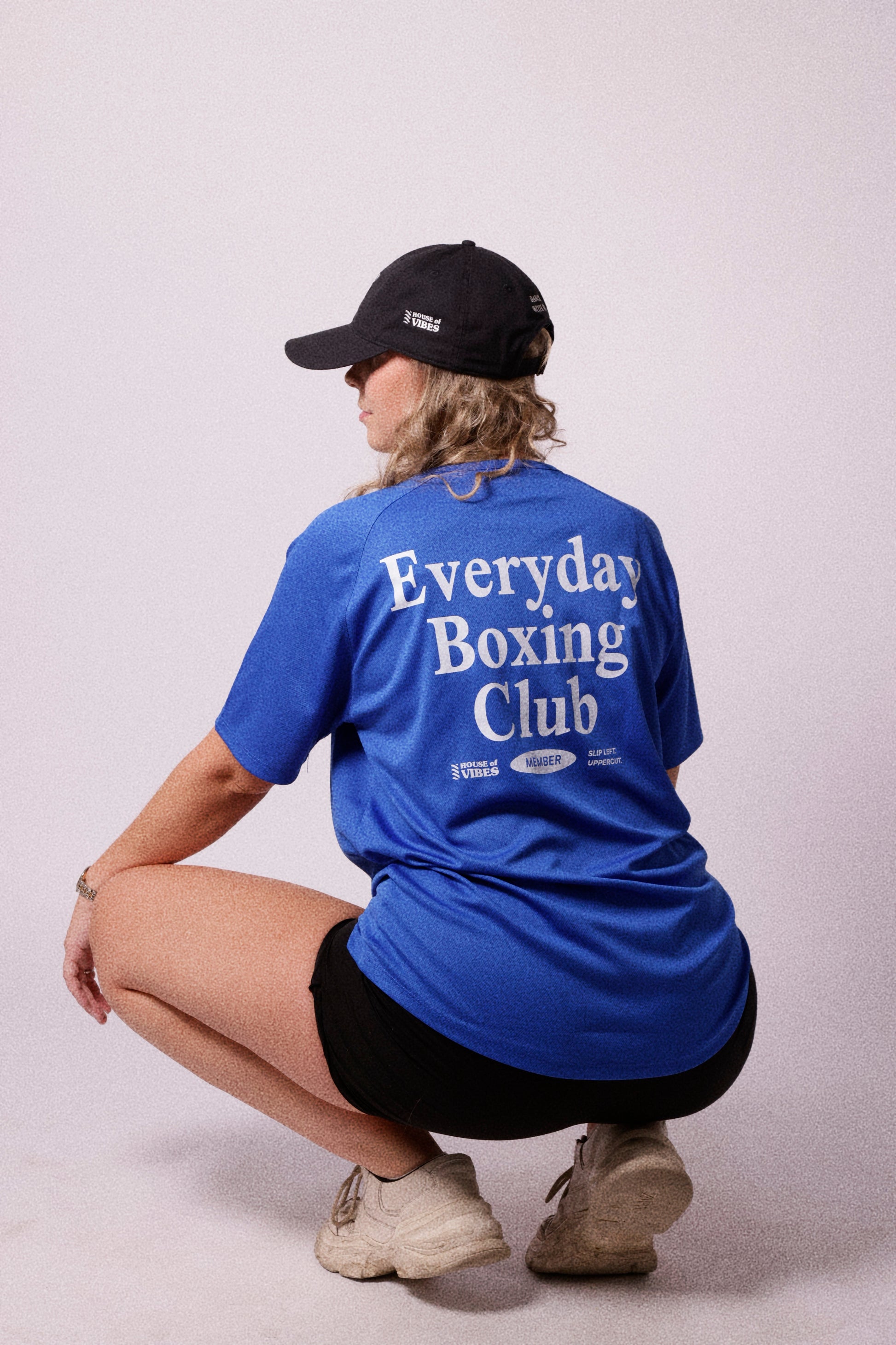 Everyday Boxing Club Ring-Blue Workout Shirt - House of Vibes