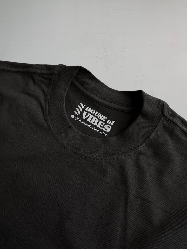 Everyday Boxing Club Black Oversized Faded Organic T-Shirt - House of Vibes